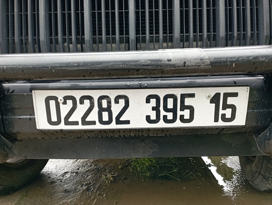 algeria license plate