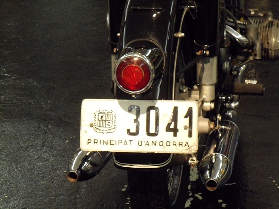 andorra license plate