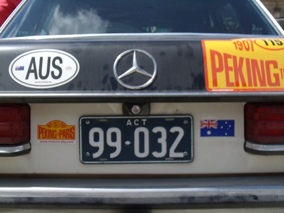 australia australian capital territory license plate