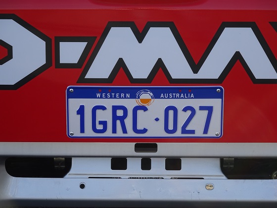 australia western australia license plate