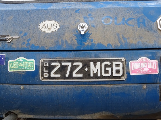 australia queensland license plate
