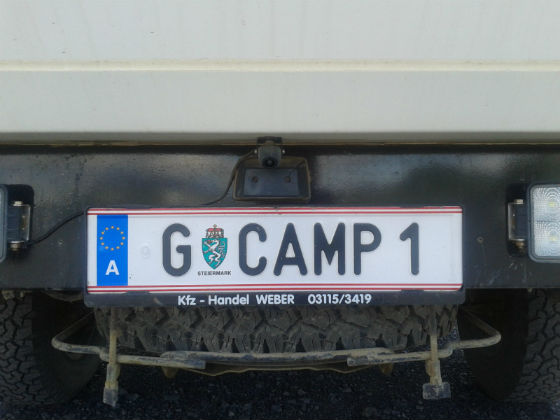 austria license plate