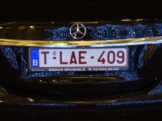 belgium license plate