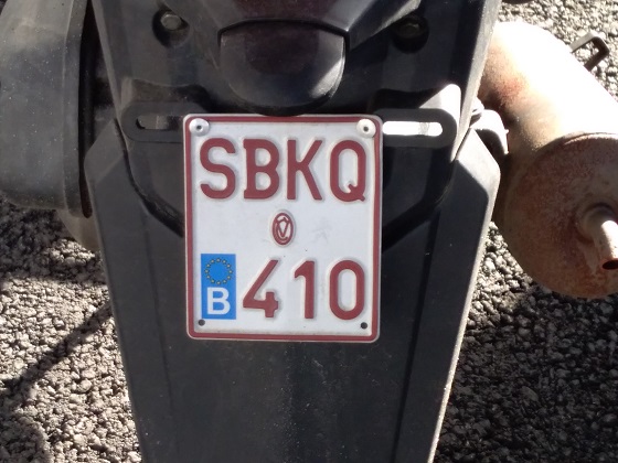 belgium license plate