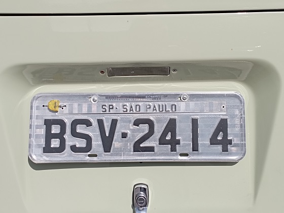 brazil license plate