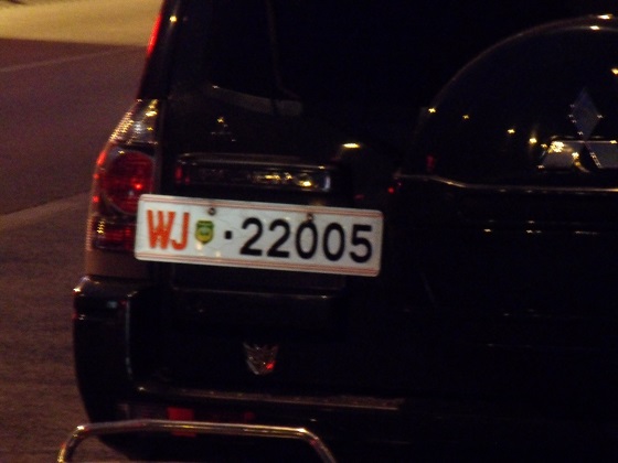 china license plate