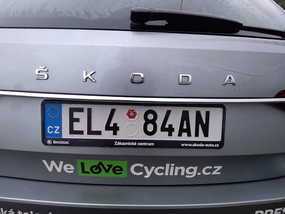 czech republic license plate