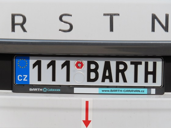 czechia license plate