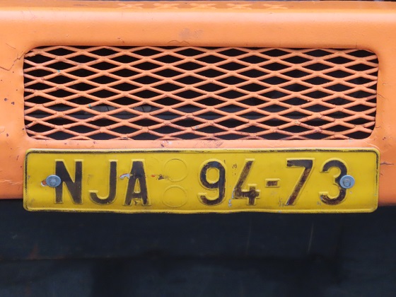 czechia license plate