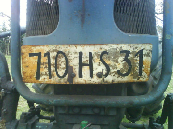 france licence plate