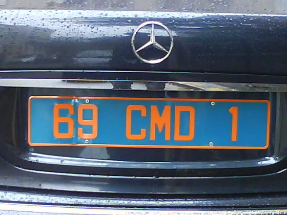 france licence plate