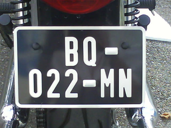 france licence plate