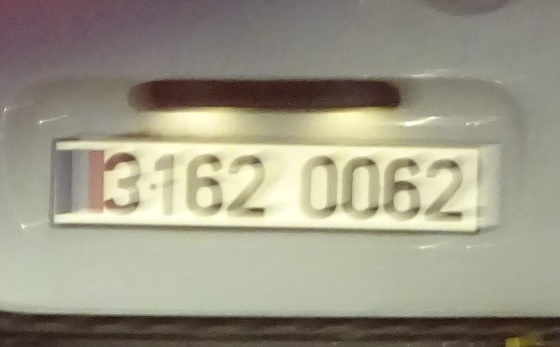 france license plate