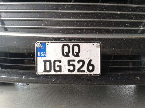 germany license plate