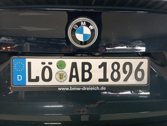 germany license plate
