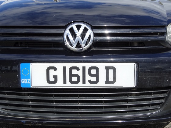 gibraltar license plate