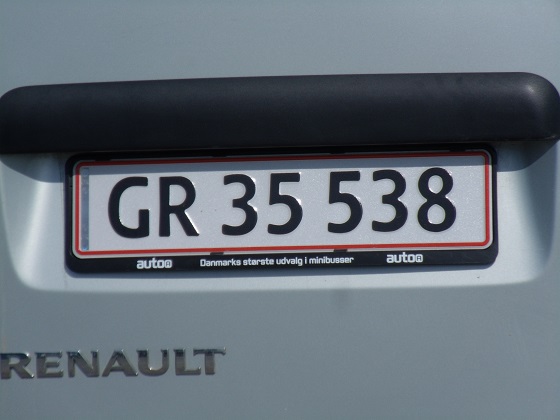 greenland license plate