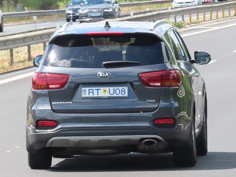 iceland license plate