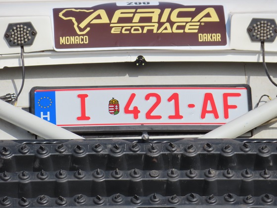 hungary license plate