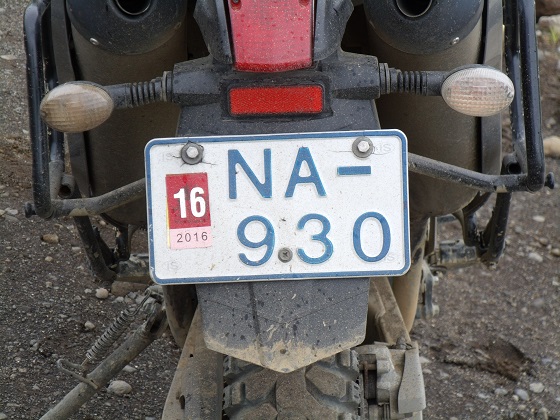 iceland license plate