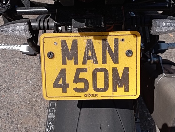 isle of man license plate