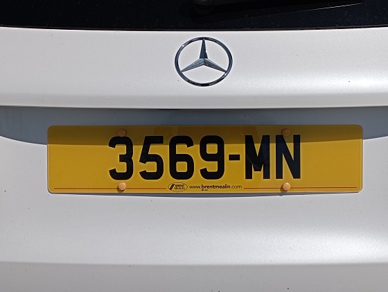 isle of man license plate