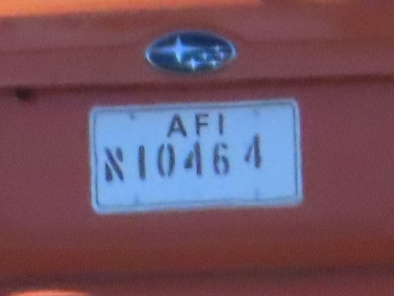 italy license plate