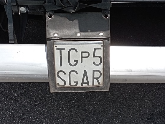 italy license plate