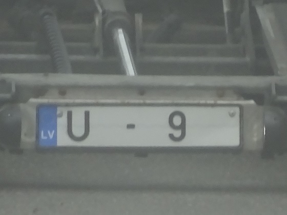 latvia license plate