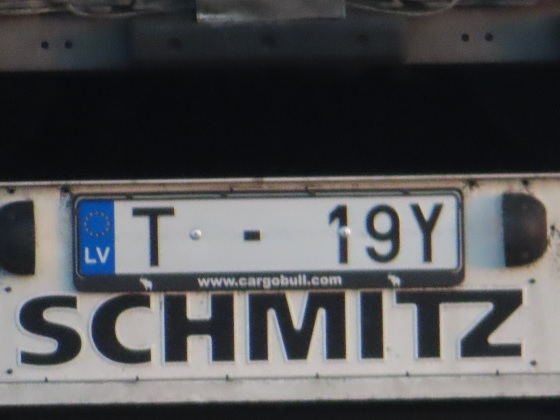 latvia license plate