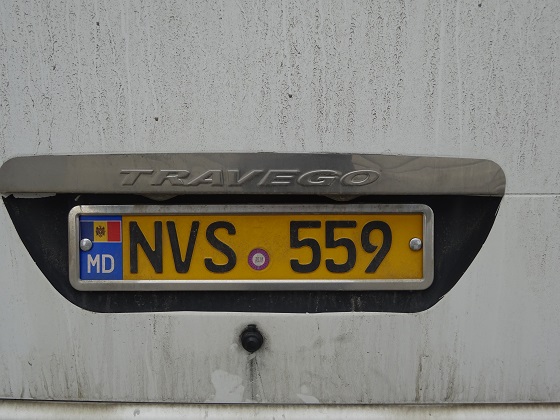 moldova license plate