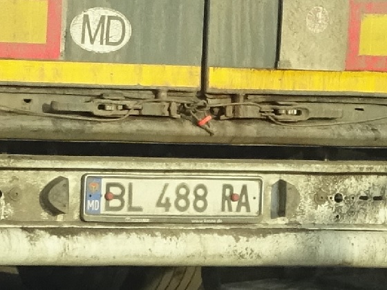 moldova license plate