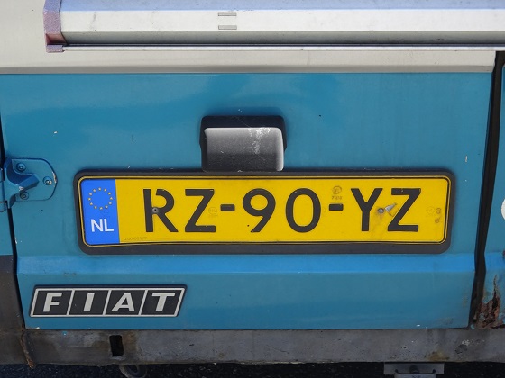 netherlands license plate
