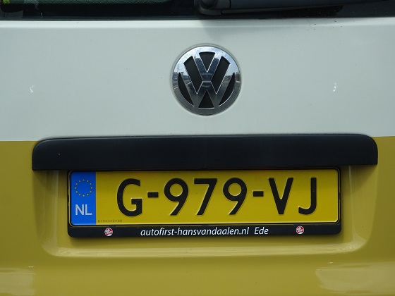 netherlands license plate