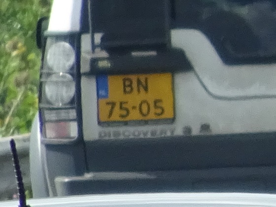 netherlands license plate