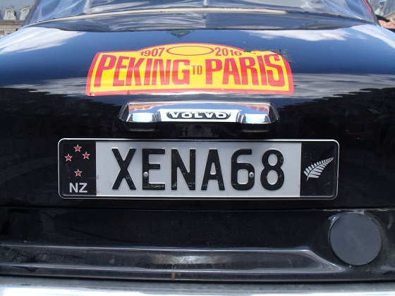 new zealand license plate