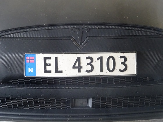 norway license plate