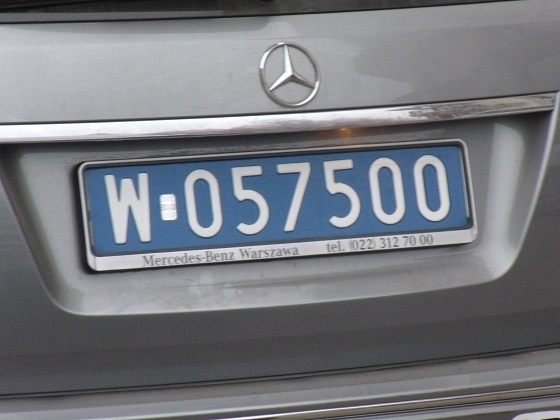 poland license plate