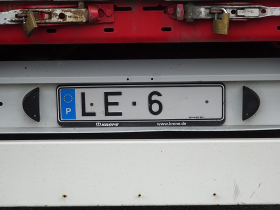 portugal license plate