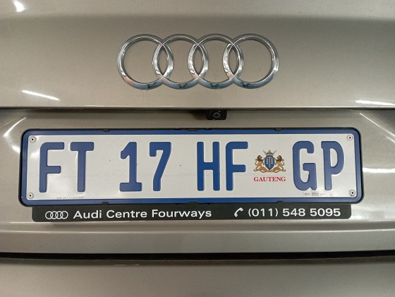 south africa gauteng license plate