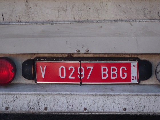 spain license plate