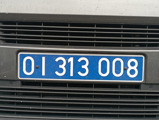 spain license plate