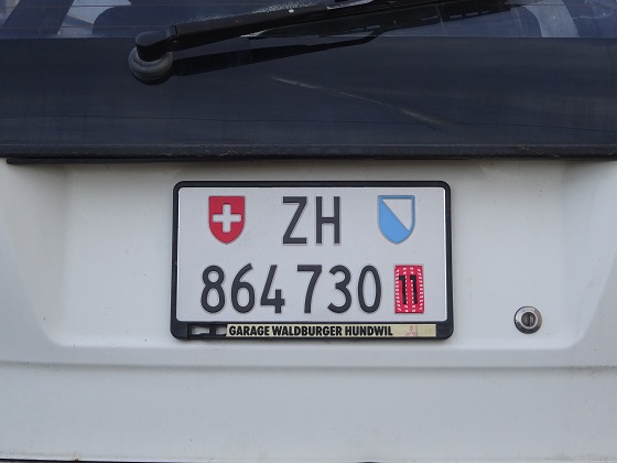 switzerland license plate