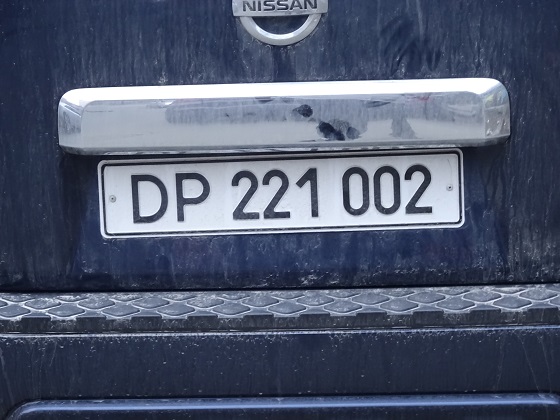 ukraine license plate