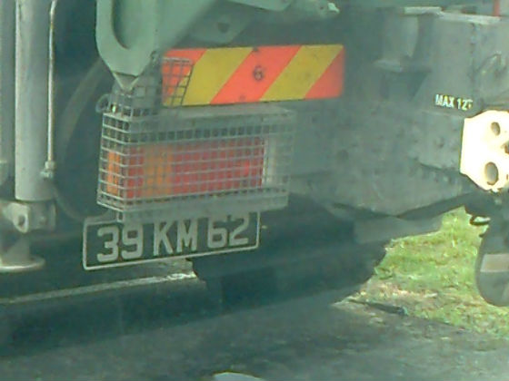 united kingdom license plate