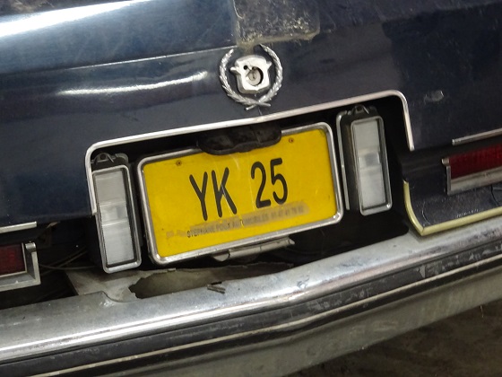 united kingdom license plate