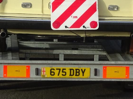 united kingdom license plate