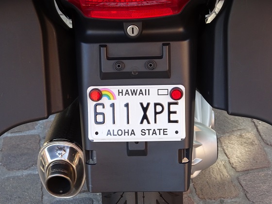 united states hawaii license plate