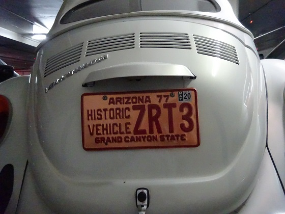 united states arizona license plate