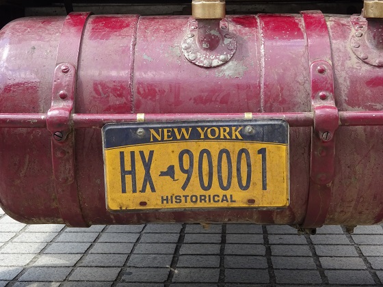 united states new york license plate